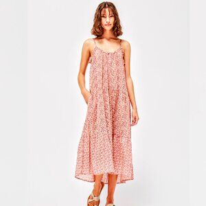 Lacausa Oakwood cotton voile dress size M